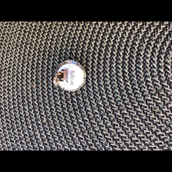 Sterling Designer Earrings with crystals - Picture 3 of 4